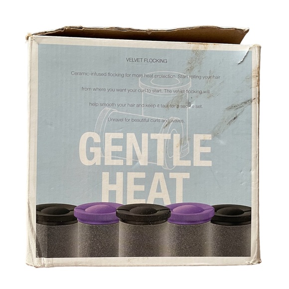 NWT Conair Waves & Volume Gently Heat Velvet Heat Rollers for Hair - Picture 3 of 8